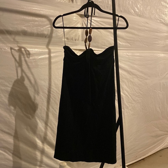 Like new black halter dress - Picture 1 of 3